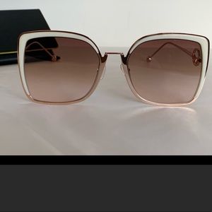 Fendi Oversize square retro sunglasses